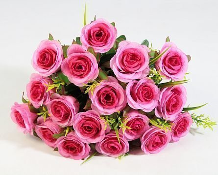 Букет роз "Сударушка" 18 цветков от магазина KALINA являющийся официальным дистрибьютором в России 
