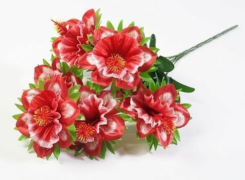 Букет нарцисса с тычинкой 6 цветков от магазина KALINA являющийся официальным дистрибьютором в России 