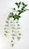 Ампельная декоративная ветка Ожерелье белая