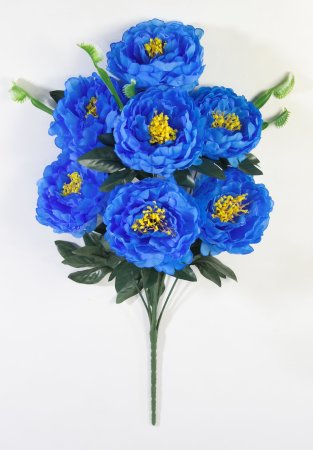 Букет пиона "Сапфир" 7 цветков