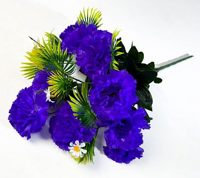 Букет гвоздик "Заряна" 9 цветков от магазина KALINA являющийся официальным дистрибьютором в России 