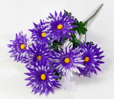 Букет крупных ромашек пластик