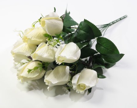 Роза "Альбина" 9 цветков