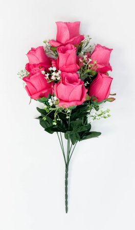 Роза "Радужный бриз" 7 цветков