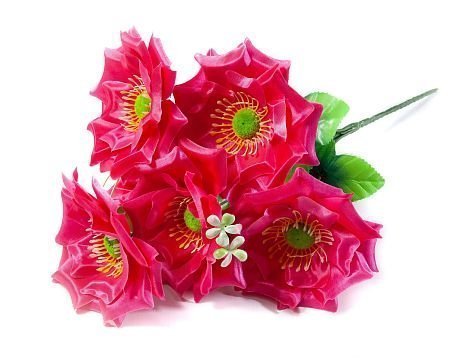Букет ромашек Квадрат  6 веток 6 цветков от магазина KALINA являющийся официальным дистрибьютором в России 