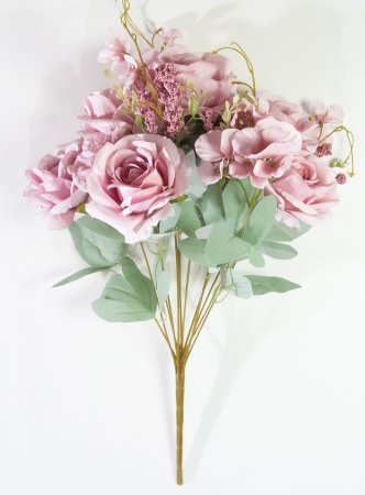 Букет роз Дилара" розовый 13 веток