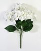 Букет гортензий 5 веток белая