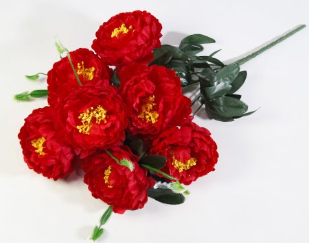 Букет пиона "Сапфир" 7 цветков