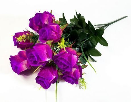 Букет роз "Панорама" 9 цветков от магазина KALINA являющийся официальным дистрибьютором в России 
