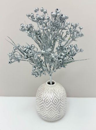 Ветка "Полевка" серебро