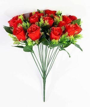 Роза «Августина» 18 цветков от магазина KALINA являющийся официальным дистрибьютором в России 