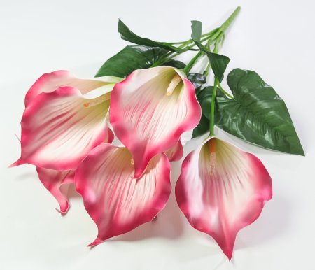 Букет Калл из латекса 7 цветков