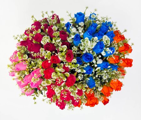 Роза "Ясмина" 18 цветков