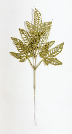 Лист клена золото