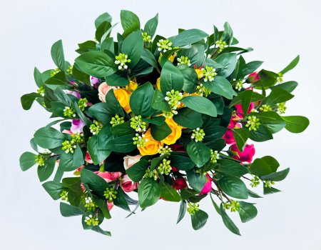 Роза "Конфетка" 5 цветков 5 бутонов