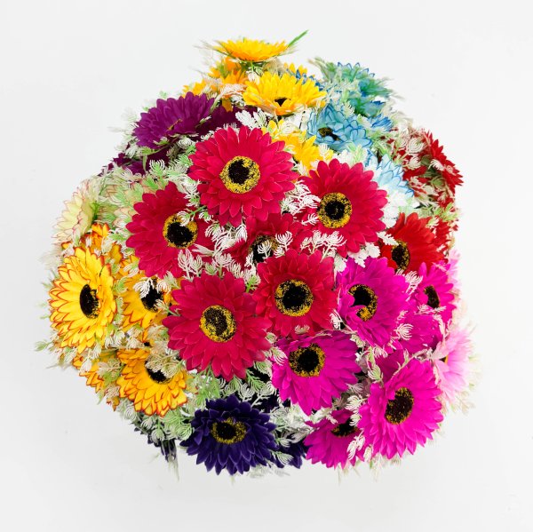 Гербера "Оникс" 6 цветков