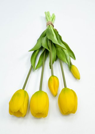 Тюльпаны желтые 40 см