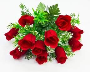 Роза "Шанталь" 12 цветков