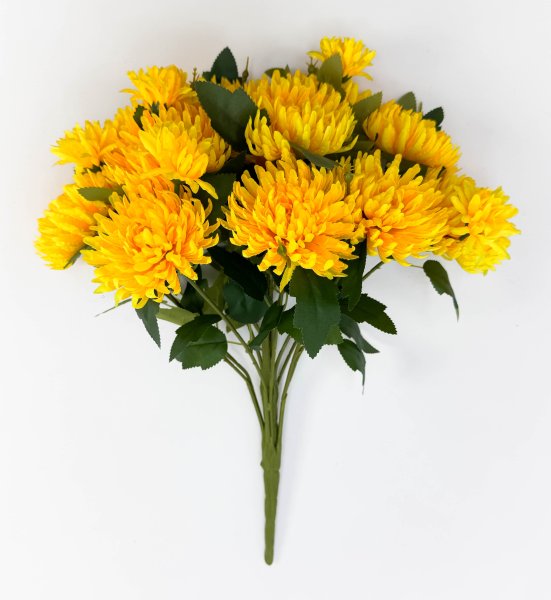 Астра "Павлин" 15 цветков 6 бутонов