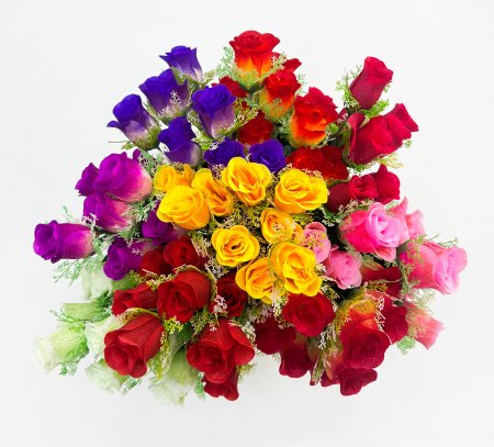 Роза "Юпитер" 9 цветков