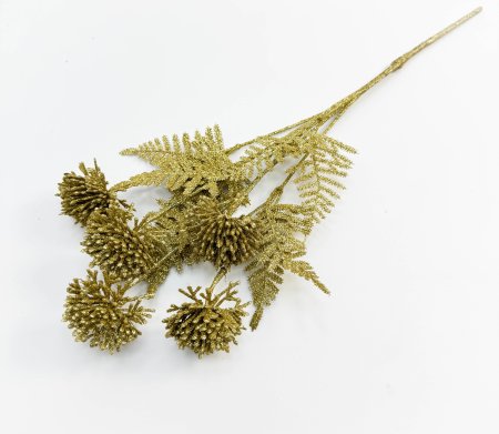 Ветка "Украшение" золото