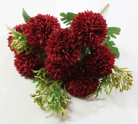 Хризантема "Ваниль" 12 веток