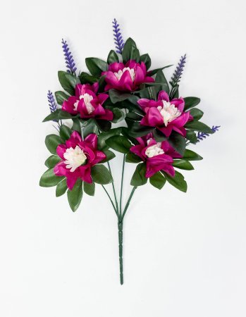 Лилия с лавандой 5 цветков