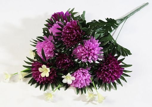 Букет хризантем "Секрет" 9 цветков от магазина KALINA являющийся официальным дистрибьютором в России 