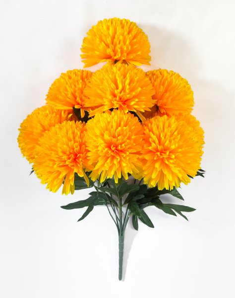 Букет хризантем " Супер гигант" 9 цветков