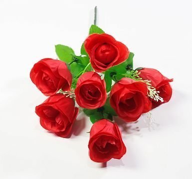 Букет роз "Камила" 7 цветков от магазина KALINA являющийся официальным дистрибьютором в России 