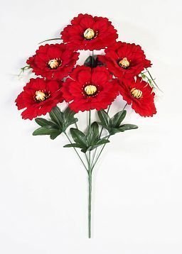 Георгин "Ермак" 6 цветков от магазина KALINA являющийся официальным дистрибьютором в России 