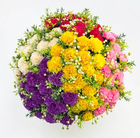 Гвоздика "Рекорд"  18 цветков