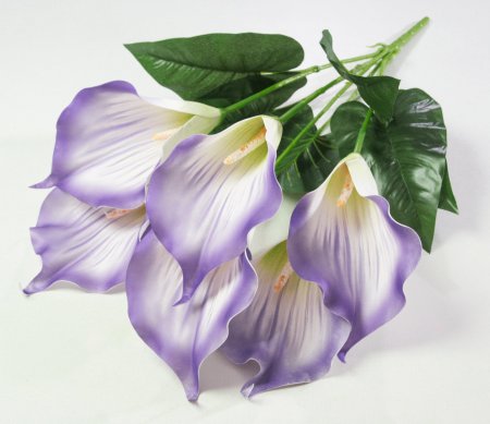 Букет Калл из латекса 7 цветков