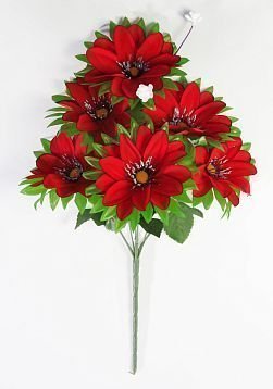 Бархатный георгин "Пико малая" 6 цветков от магазина KALINA являющийся официальным дистрибьютором в России 