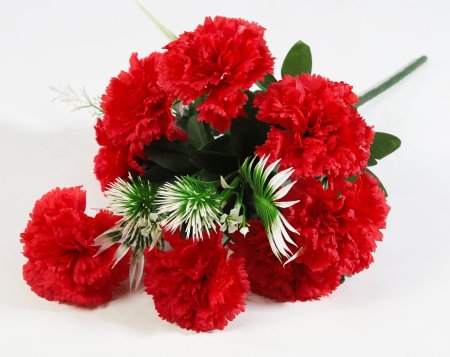 Букет гвоздик "Антураж" 8 цветков