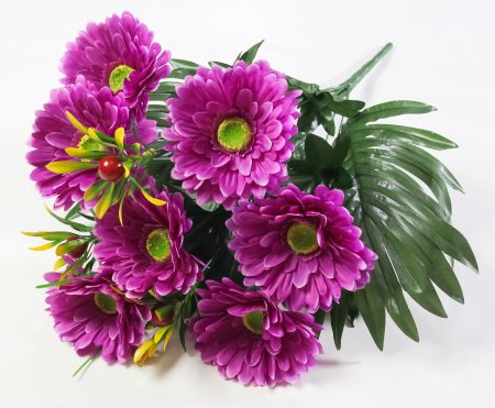 Гербера "Мозайка" 7 цветков 10 веток