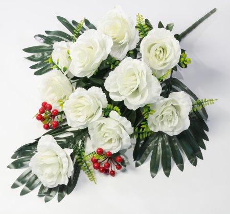 Роза "Можоретта" 10 цветков 12 веток