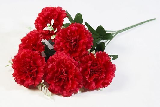 Букет гвоздик "Монпансье" 6 цветков от магазина KALINA являющийся официальным дистрибьютором в России 