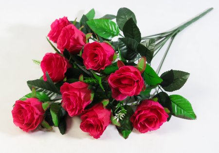 Букет роз Дымка 9 цветков