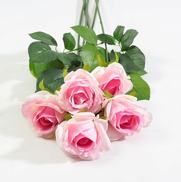 Роза с латексным покрытием светло-розовая от магазина KALINA являющийся официальным дистрибьютором в России 