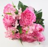 Пион с розой "Лилит"18 веток