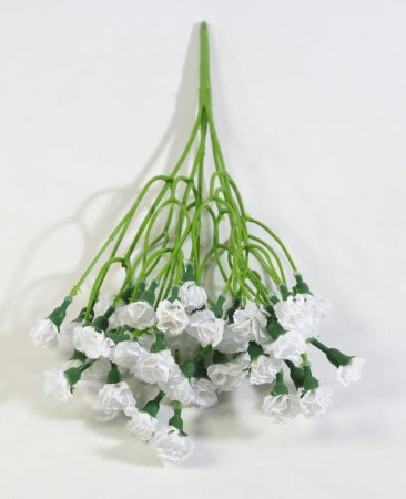 Букет гвоздик "Лель" белый