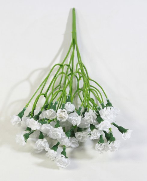 Букет гвоздик "Лель" белый