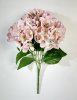 Букет гортензий 5 веток нежно-розовая