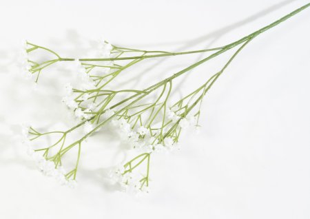 Ветка гипсофилы с силиконовыми цветами