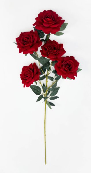 Роза "Овация" 5 цветков