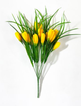 Крокус "Алиса" 7 веток 21 цветок