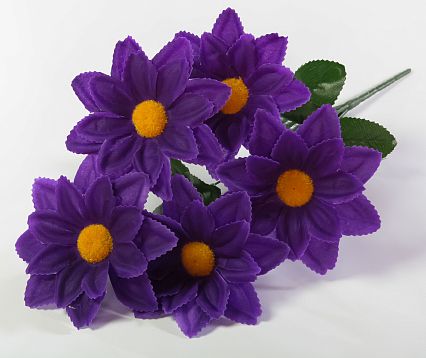 Букет ромашек "Ниагара" 5 цветков от магазина KALINA являющийся официальным дистрибьютором в России 