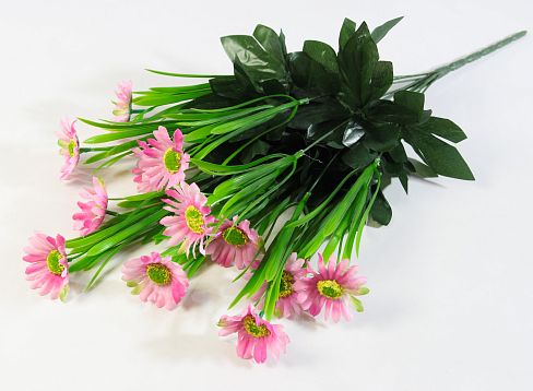 Букет ромашек "Румба" 12 цветков от магазина KALINA являющийся официальным дистрибьютором в России 