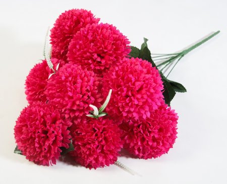 Букет хризантем "Спектакль" 9 цветков